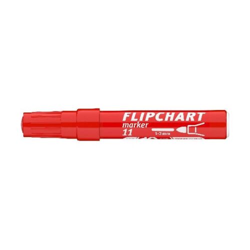 ICO Flipchart 11 piros marker 135300510