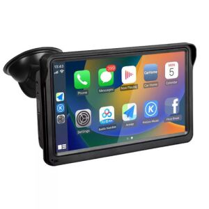 7 Zoll 701CP tragbares Auto-Multimedia-Headunit mit Carplay und Android Auto, App-Symbole werden angezeigt - Autoradios & Touchscreen Einbaugeräte