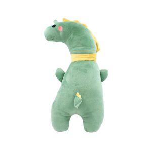 Vankúš na bezpečnostný pás, zelený vzor dinosaura, Giftdesign, 51x17 cm, mikrovlákno + PP bavlna 135907414 - Vankúše na pásy, pracky, spony na pásy