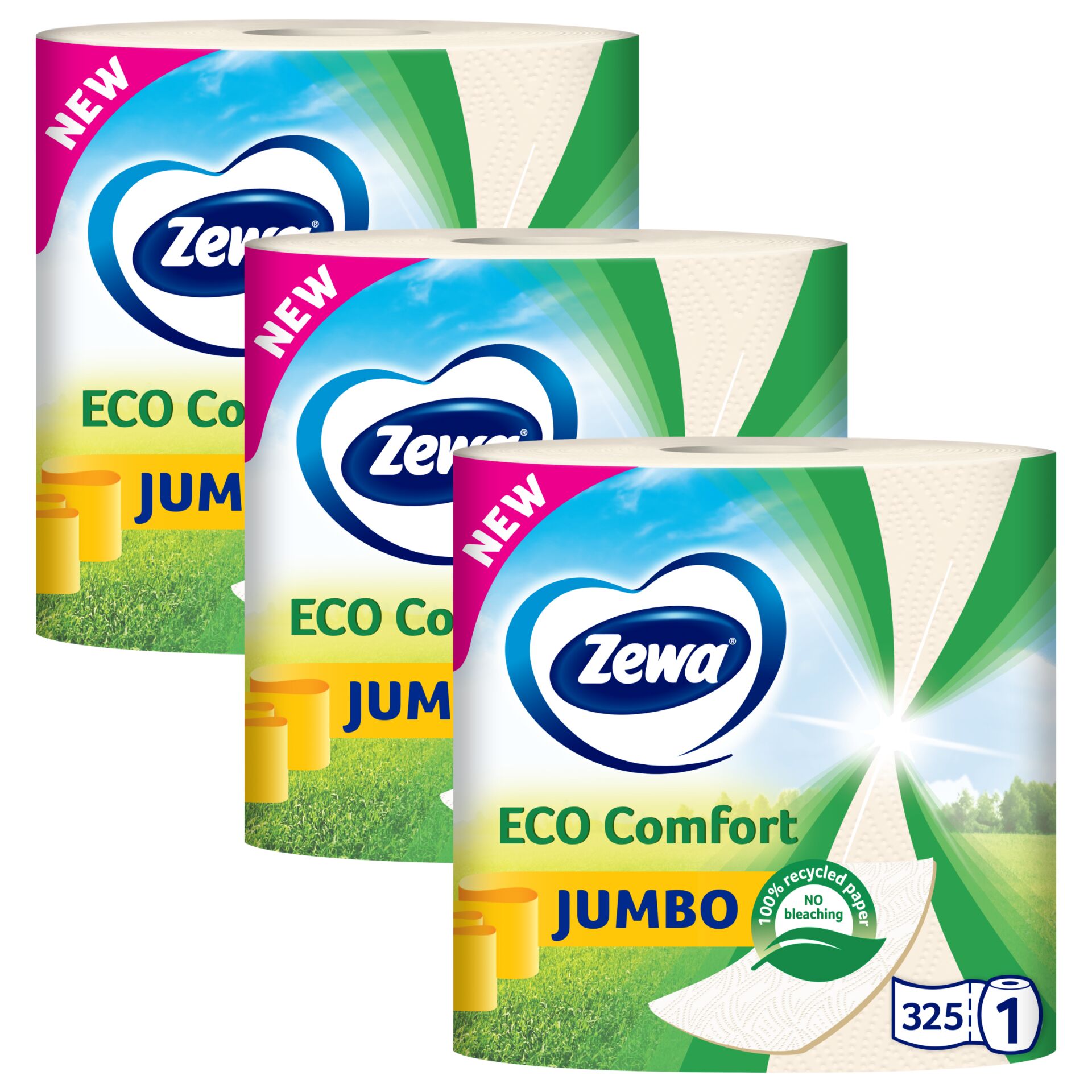 E-shop Zewa Jumbo Eco Comfort 2-vrstvové papierové utierky pre domácnosť...