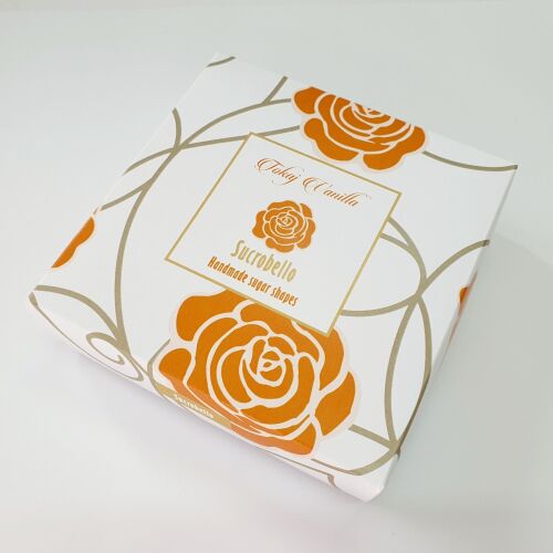 Cukrobello Rózsa formájú formacukor Tokaji aszu ízesítéssel