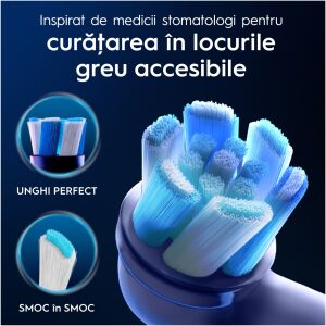Rezerve periuta de dinti electrica Oral-B iO Ultimate Clean, compatibile doar cu seria iO, 2 buc 136190823 - Oral-B