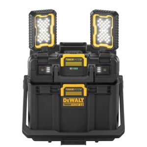 DeWALT TOUGHSYSTEM 2.0 storage box with integrated 18V LED work lights - Toolbox and Bag