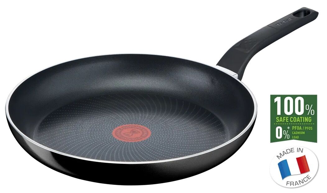 Tefal C2720653 Start & Cook Serpenyő 28cm, Fekete