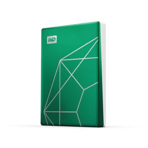 Western Digital 2TB USB 3.2 2,5" My Passport Ultra 20th Emerald Anniversary Edition külső winchester Zöld