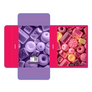 Füzetbox NEBULO A/5 hullámkarton Candy 135366887 - Füzetbox