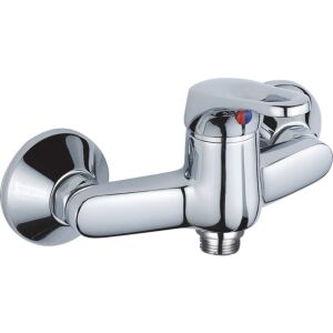 La Brocca SIENA P100C405 Brausebatterie, Einhebelmischer, Wassersparend, Geräuscharm, Leicht zu reinigen und zu installieren, Sanitärmessing, Chromoberfläche