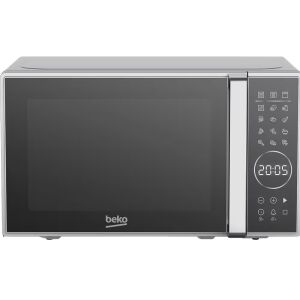 Микровълнова фурна Beko MGC20130SB с грил, 20L, сребристо-черна - Микровълнова фурна, Аспиратор за готварски печки и Гореща плоча