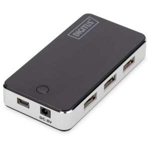 DIGITUS 7 portos USB hub 135378870 - USB bővítő