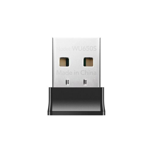 CUDY WU650 kétsávos AC650 WIFI USB mini fekete adapter 135380022