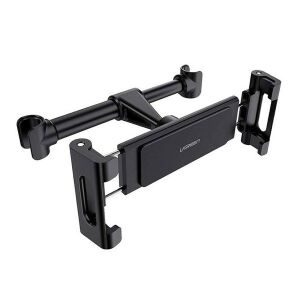 UGREEN fekete fejtámlára rögzíthető tablet tartó 135380114 - Autós tablet tartó