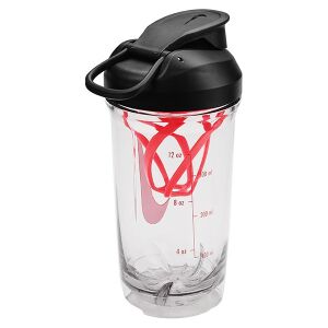 Nike 25 101.2242.912.16 átlátszó piros shaker kulacs 135380166 - Keverőpohár & Shaker
