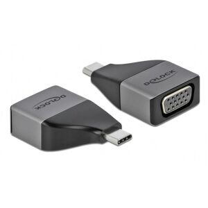 Delock 64002 USB Type-C apa > VGA anya 1080p kompakt kialakítású adapter 135381364 - VGA átalakító