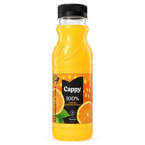 Cappy Narancs 100% Gyümölcslé - 0,33l PET, Visszaváltható 135381635 - Gyümölcslé