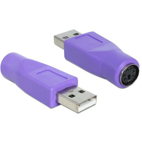 Delock 65461 PS/2 anya > USB-A apa adapter 135381729