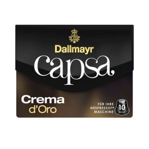 Dallmayr Crema dOro Nespresso kompatibilis kávé kapszula 10 db 135382098
