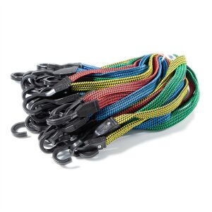 IRIS KT-599 Gumipók 20 darabos csomag, 60 cm, extra erős, műanyag horog 135382555 - Rögzítő