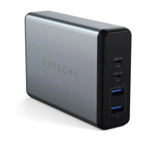 Satechi ST-TC108WM 108W 2xUSB/2xType-C asztroszürke töltő 135384195 - Satechi