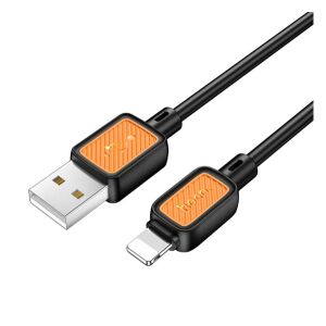 IPAD HOCO X108 adatkábel USB - lightning, 100cm, FEKETE 135385791 - Hoco