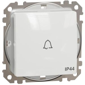 Schneider SDD211131 Sedna csengőjellel rugós IP44 fehér SDD egypólusú nyomó 135386128 - Schneider