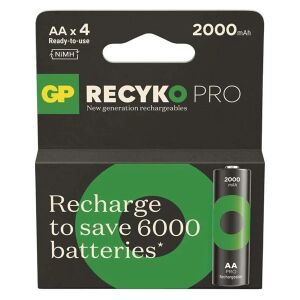 GP ReCyko Pro NiMH Akkumulátor HR6 (AA) 4db 135390043 - Akkumulátor