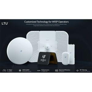 Ubiquiti LTU-Pro 5GHz LTU 24dBi integrált antennás CPE 135390201 - Ubiquiti