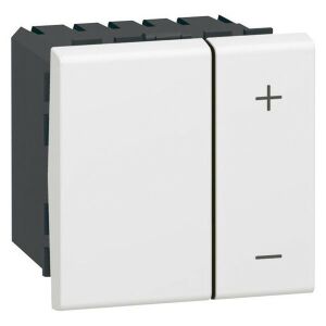 Legrand Mosaic Univerzális Fényerőszabályzó - 400W, 2 Modulos, Fehér 135390257 - Fényerőszabályzó & Dimmer