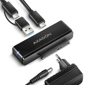 Axagon ADSA-FPX USB-C 10Gbps SSD/HDD Adapter (2.5/3.5") 135391184 - IDE & SATA átalakító