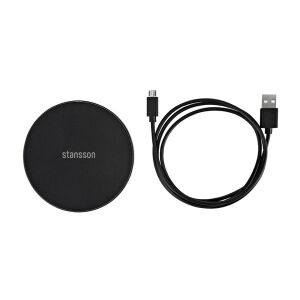 Stansson CH-600-BL univerzális fekete vezeték nélküli gyorstöltő 135392198 - Stansson