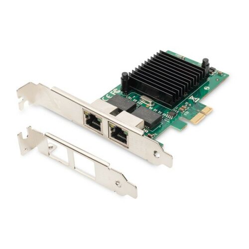 DIGITUS DN-10132 Gigabit Ethernet PCIe Hálózati Kártya Szerverhez 135392370