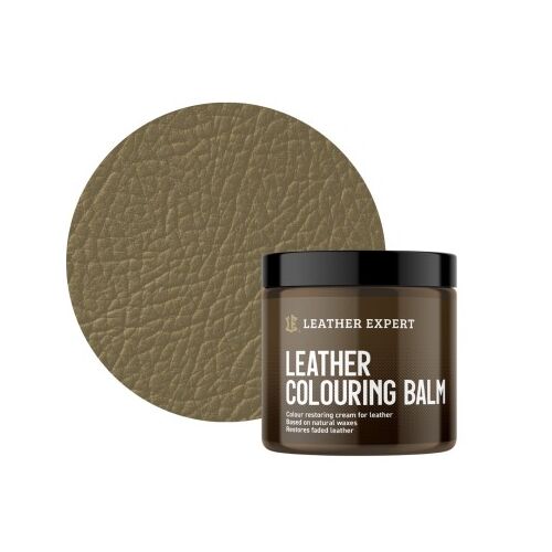 Leather Expert Beige Lederbalsam 250ml Tiegel, Farbauffrischende Creme für Leder