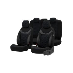 Zafírkék székhuzat-garnitúra set complet huse auto - Huse pentru scaune auto