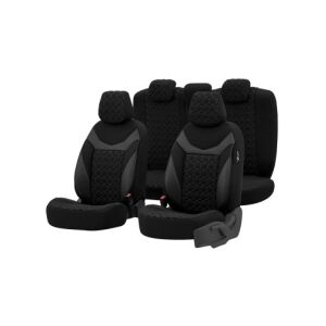 Set complet de huse scaune auto Szürke Zafír, față și spate - Huse pentru scaune auto