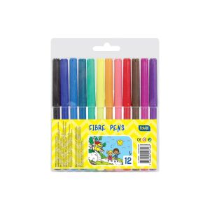 Educa Rostirón 12 színű filctoll készlet rajzoláshoz és színezéshez - Filctoll