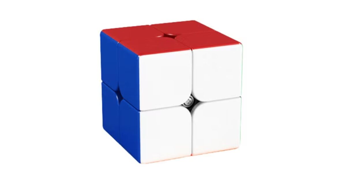 Rubik's Cube Officiel Angleterre FA - 3 Lions, Casse-tête 6 Cm - Cadeau Parfait