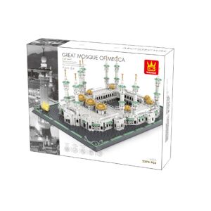 WANGE 6220 - Mekkai Nagymecset Masjid al-Haram – Szaudi-Arábia építőjáték - 100% kompatibilis minden más kedvelt márkával 135458236
