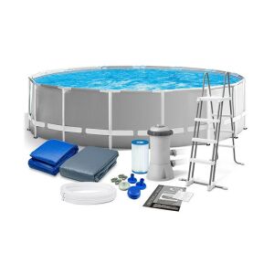 Fémvázas medence szett Intex Prism 457x122 cm 135459880 - Intex