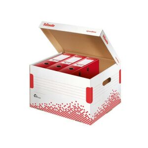 Úložný kontajner z recyklovaného kartónu esselte speedbox white 123214329 - Esselte