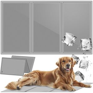 Purlov Hűsítőszőnyeg állatoknak 90x50cm szürke 25531 135474601 - Purlov