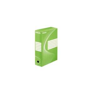 Esselte Boxycolor zöld A4 archiváló doboz, 100 mm - Archiváló doboz