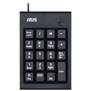 IRIS B-15 USB fekete numerikus billentyűzet 135475705 - Numerikus billentyűzet