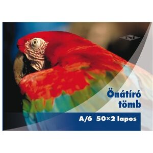 PD A6 Francia Kockás Önáírós Tömb - 2x50 Lap 135475929 - Önátírótömb