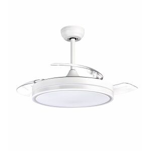 TOO FANC-150-30 W BORA mennyezeti ventilátor LED világítással, rejtett lapátokkal, ultra csendes BLDC motorral 135476078 - Mennyezeti ventilátor