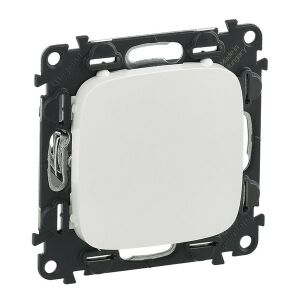 Legrand 755185 Valena Allure fehér vakfedél 135476371 - Villanykapcsoló fedél