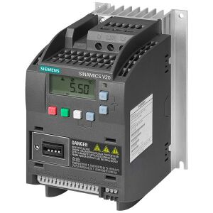 Siemens 6SL3210-5BE22-2UV0 SINAMICS V20, 3AC400V 2.2KW UNFILTERED frekvenciaváltó 135477098 - Siemens