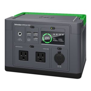 APC PPS330-GR OffGrid 330 332Wh Lítium-ion 230V hordozható akkumulátor állomás 135477655 - Hordozható töltőállomás