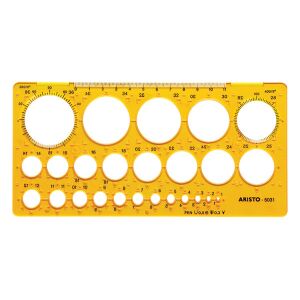 Aristo 25 körös körsablon 135478420 - Geometriai sablon