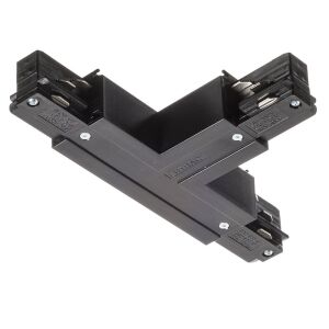 EUTRAC T bal csatlakozó fekete 230V 135479400 - Áramvezető sín alkatrész