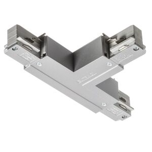 EUTRAC T bal csatlakozó ezüstszürke 230V 135479419 - Áramvezető sín alkatrész