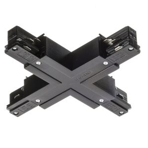 EUTRAC X csatlakozó fekete 230V 135479436 - Áramvezető sín alkatrész